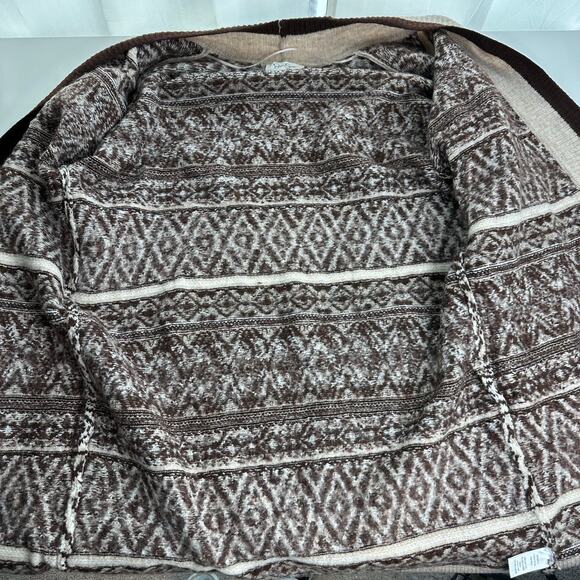 Jessica Simpson Aztec Western Open Front Cardigan Sweater Long Duster Womens S - Picture 7 of 10